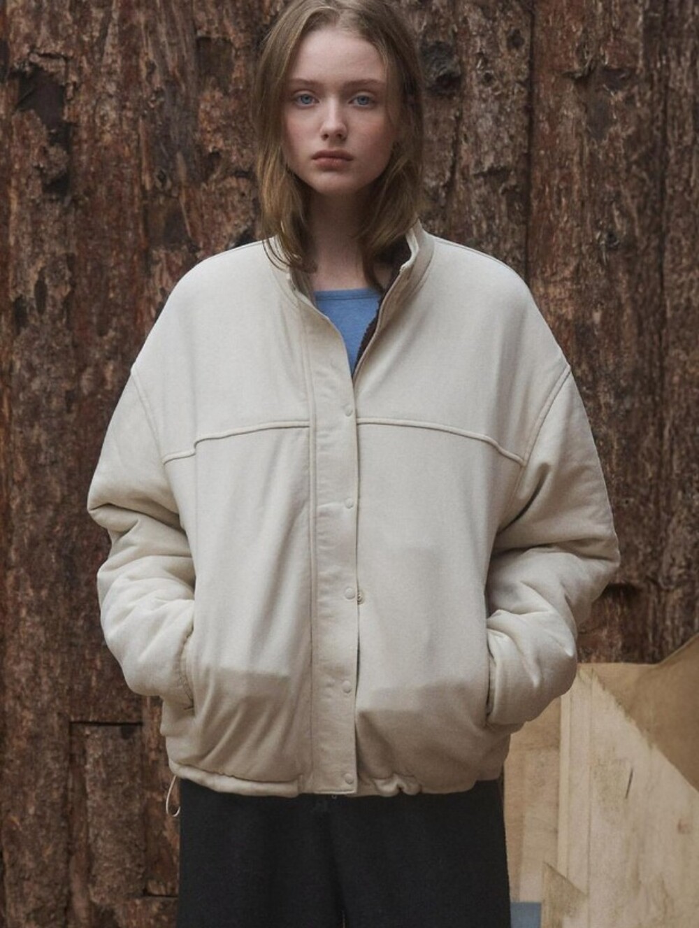 Andneeds Kaya Reversible Sherpa Jacket